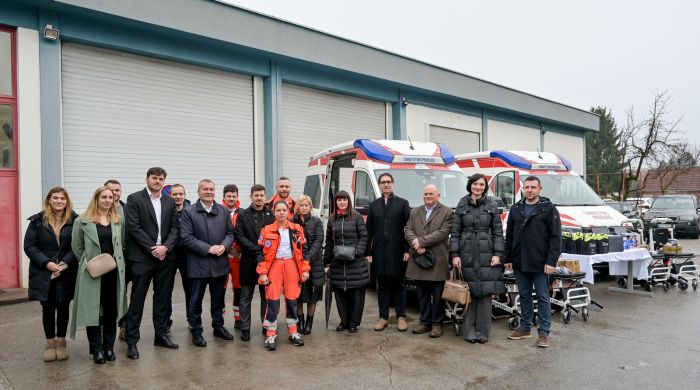 Predstavljena nova vozila i medicinska oprema Nastavnog zavoda za hitnu medicinu