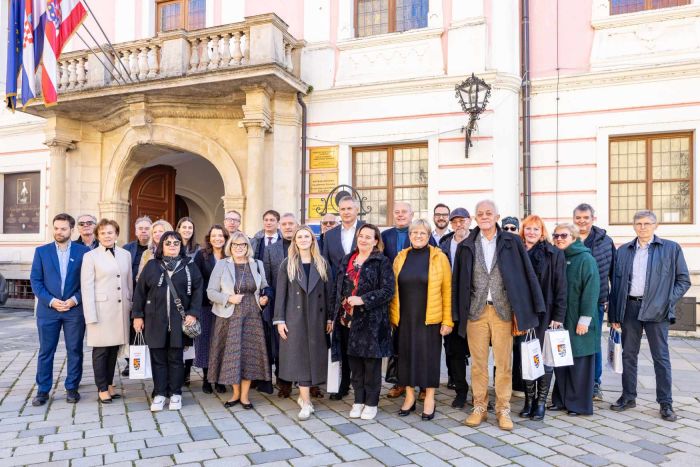 U Županijskoj palači u Varaždinu  održani susret gospodarskih dru&scaron;tava iz Slovenije