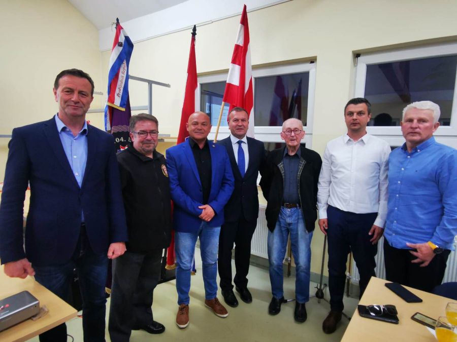 Tihomir Hozmec ponovno izabran za predsjednika Udruge 104. brigade ZNG-HV, podr&scaron;ku radu udruge dao i župan Anđelko Stričak