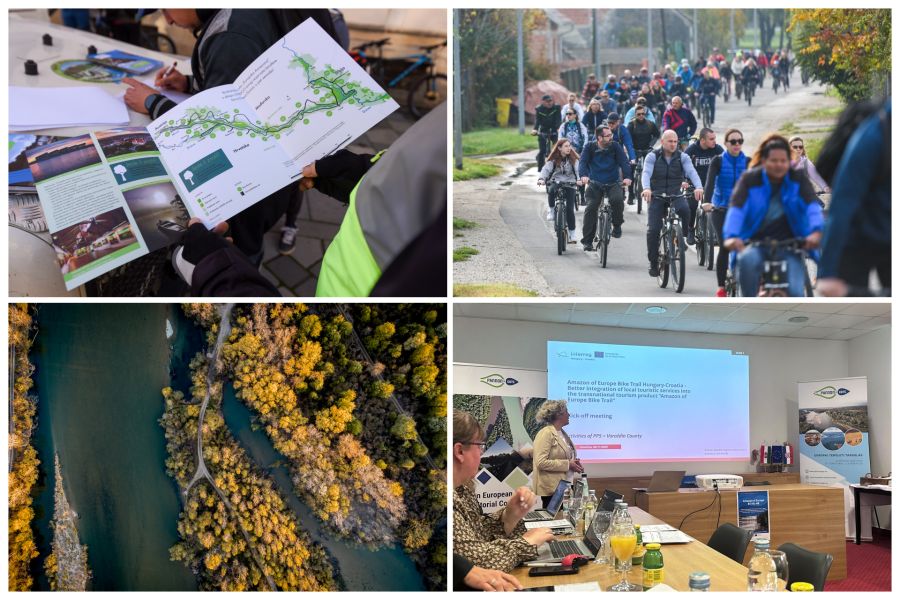 Projekt &bdquo;Biciklistička ruta Europska Amazona&ldquo;: nova odmori&scaron;ta, foto-točke i doživljaji uz rijeku Dravu