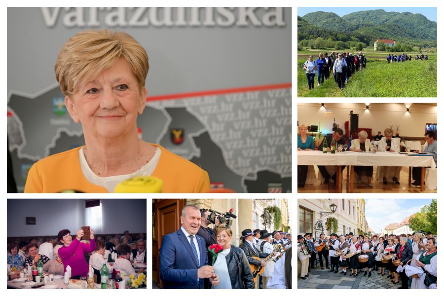 Za predsjednicu Saveza udruga umirovljenika Varaždinske županije četvrti put izabrana Jadranka Bahlen