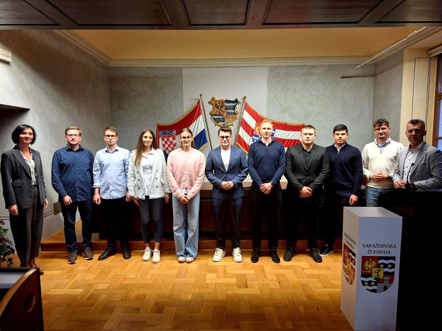 Novi predsjednik Savjeta mladih Varaždinske županije je Luka Antončić, a njegova zamjenica Jana Ko&scaron;čak
