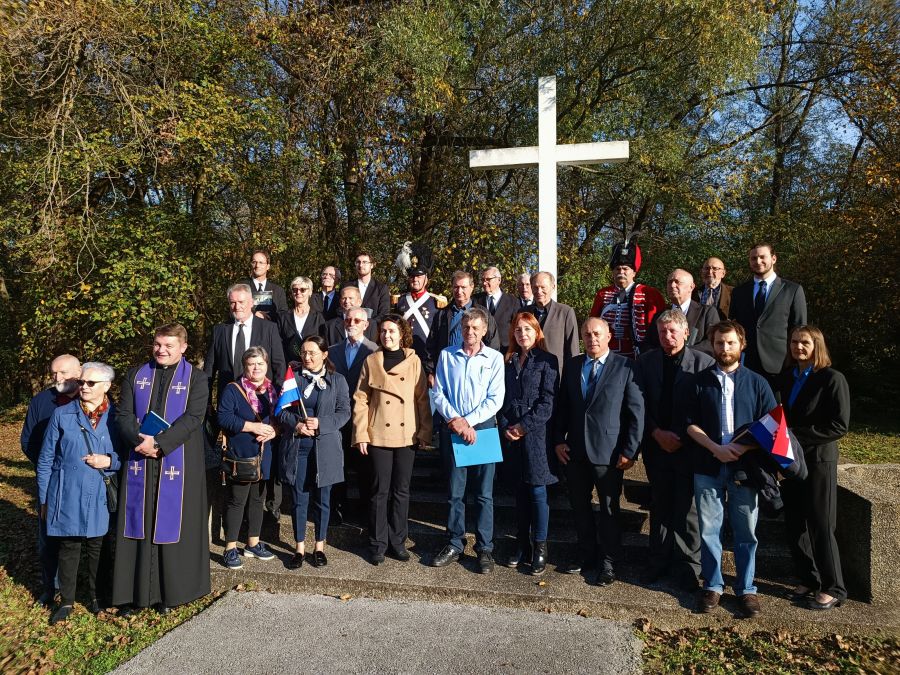 Kod Spomen križa u Dravskoj park &scaron;umi odana počast žrtvama likvidacija Drugog svjetskog rata i poraća