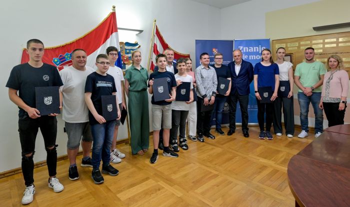 Održani prijem za robotičare i statističarke &ndash; osvajače i osvajačice medalja na Europskom i nacionalnom natjecanju