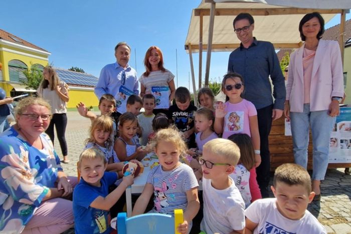 Projekt &bdquo;Zdravi zubi za sve&rdquo; nastavljen u Ludbregu: I mali&scaron;ani naučili &scaron;to je oralna higijena i kako (sa)čuvati zube