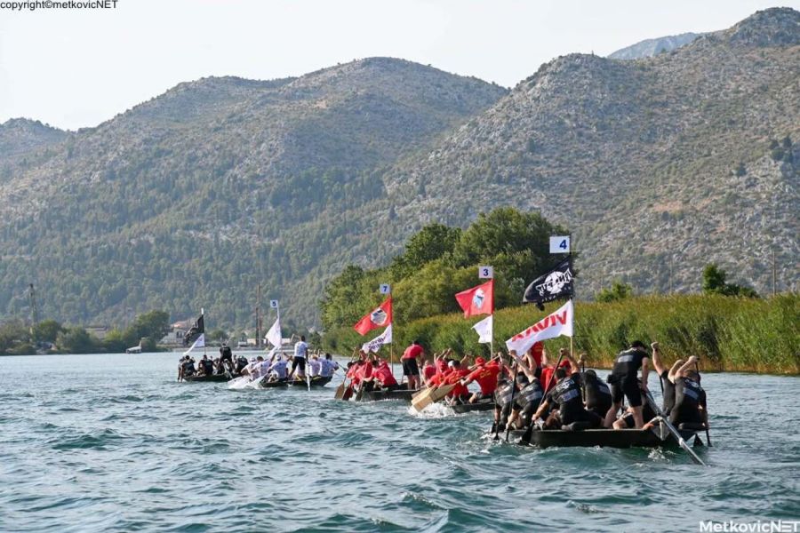Gusari iz Komina u lađi Varaždinske županije s obilježjima Tigrova i Roda do upečatljive zavr&scaron;nice 29. Maratona lađa