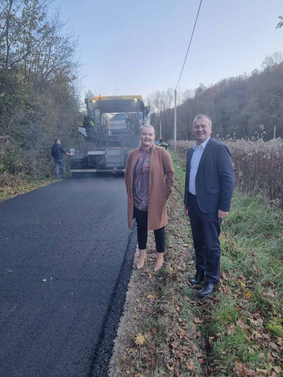 Župan Stričak u pratnji načelnice Općine Donja Voća Sanje Kočet obi&scaron;ao radove na području Općine Donja Voća