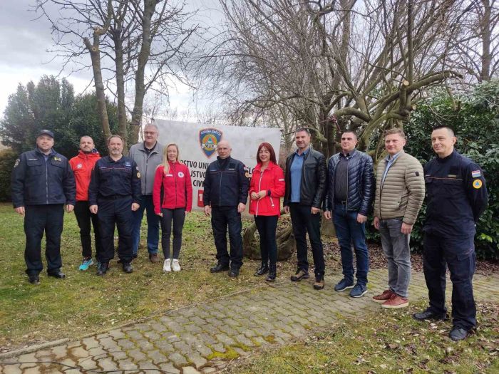 Povodom Dana jedinstvenog europskog broja 112 u Mađarevu održana stožerna simulacijsko-komunikacijska vježba &bdquo;Klizi&scaron;te 2024.&ldquo;