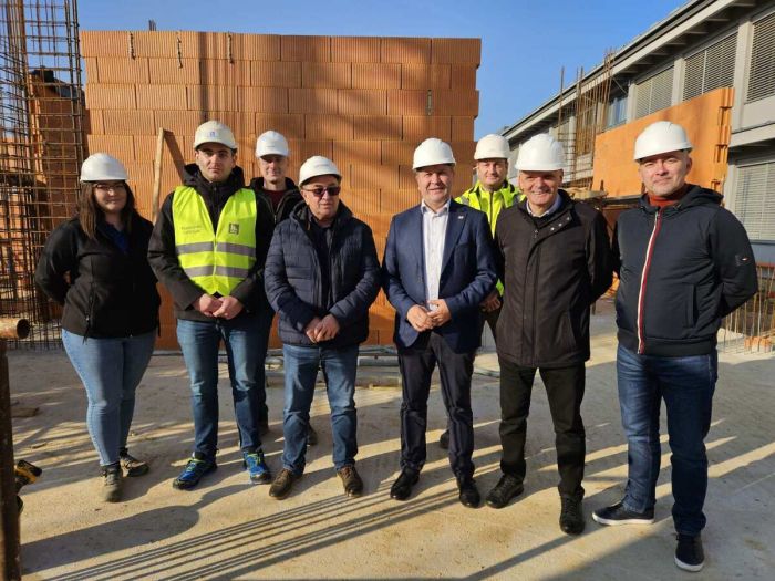 Radovi na dogradnji Osnovne &scaron;kole Ivanec idu prema planu