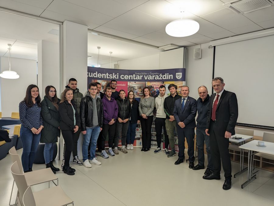 Državna tajnica Željka Josić posjetila Studentski centar u Varaždinu