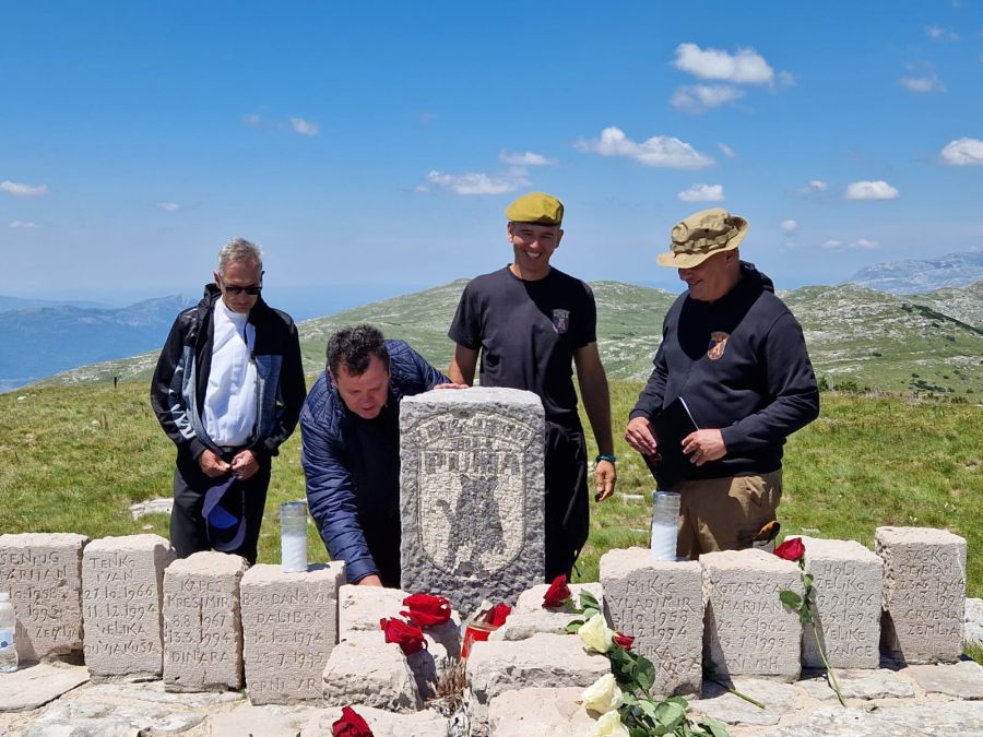 Na Dinari obilježena obljetnica pogibije 31 i nestanka jednog pripadnika 7. gardijske brigade Puma