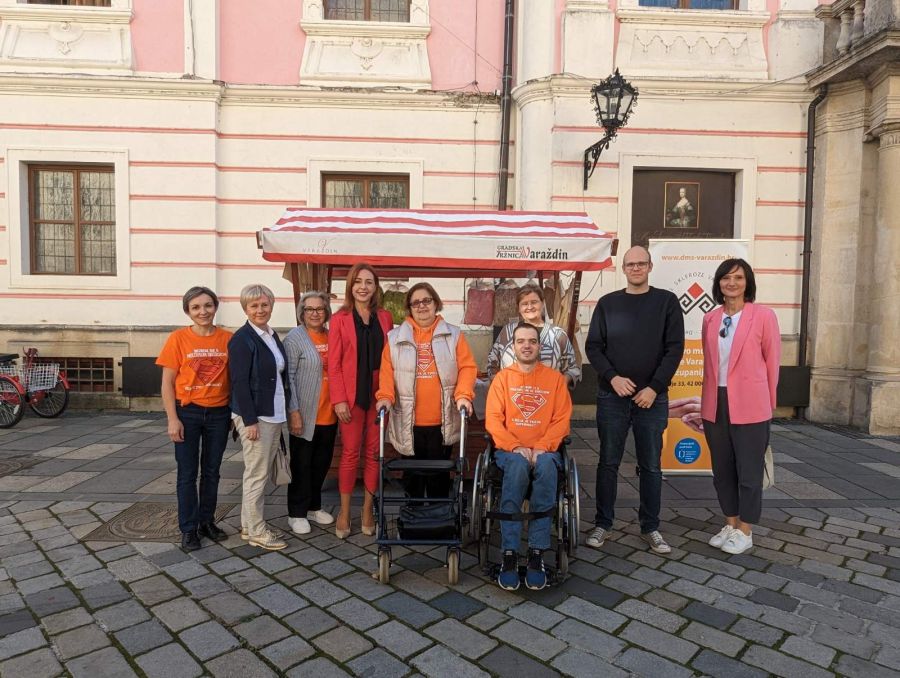 Na Franjevačkom trgu i ove godine obilježen Nacionalni dan multiple skleroze