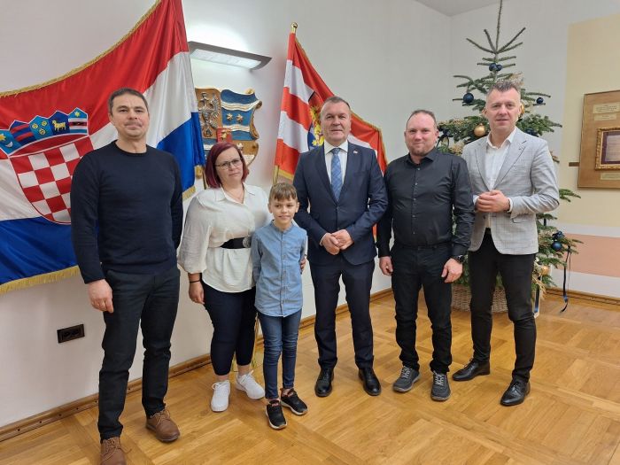Župan Stričak upriličio prijem za istaknute pojedince iz medija, sporta i plesa