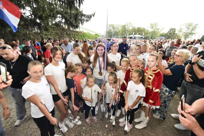 Zlatna Sara ponovno među svojima: Ludbreg joj posvetio mural i sportski park