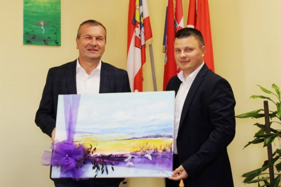Župan Anđelko Stričak u radnom posjetu Općini Jalžabet
