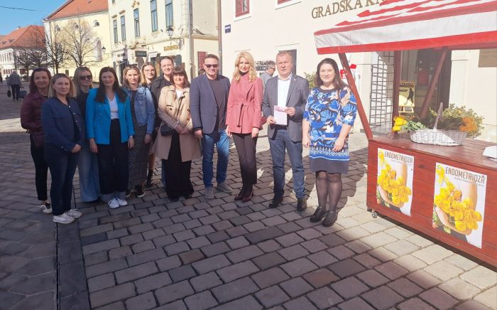 Održana javnozdravstvena akcija Dan žutih ruža - akcija o podizanju svijesti o endometriozi