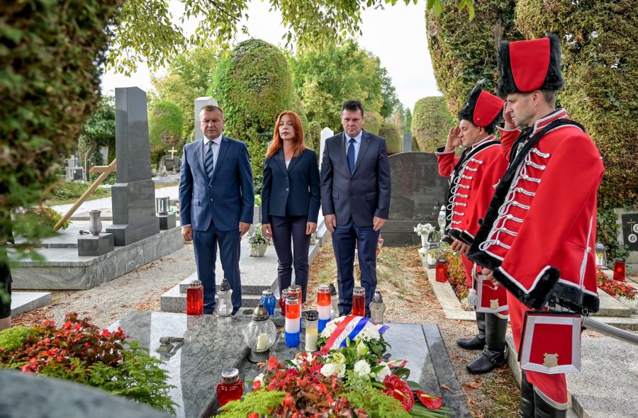 Povodom Dana Varaždinske županije odana počast poginulim braniteljima, preminulim građanima, pokojnom županu Mlinariću te pokojnom dožupanu Stolniku