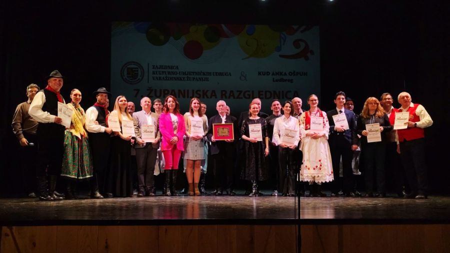 Održana 7. Županijska razglednica najuspje&scaron;nijih kulturno-umjetničkih dru&scaron;tava Varaždinske županije