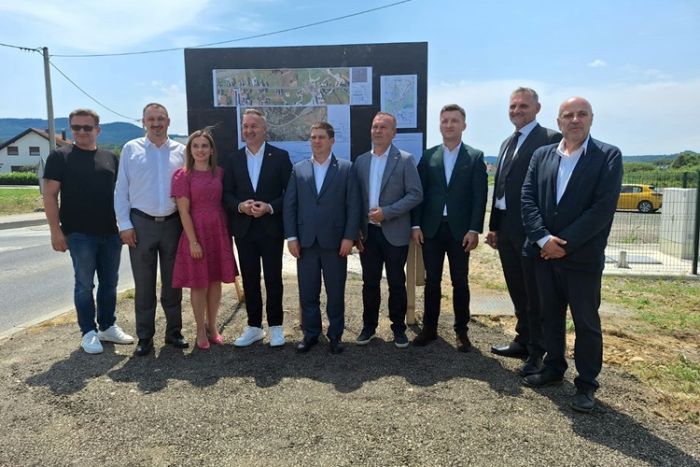 Potpredsjednik Vlade Oleg Butković u radnoj posjeti Varaždinskoj županiji, obi&scaron;ao radove na državnoj cesti DC 24