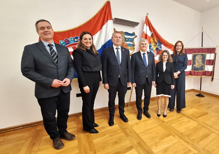 U Županijskoj palači održan prijem za veleposlanika Litve NJ.E. Borisovasa