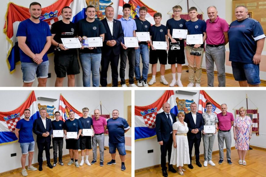 Svečani prijem za osvajače medalja iz kemije i robotike