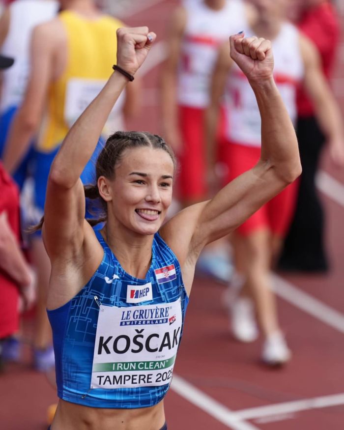 Čestitka župana Stričaka povodom sjajnog nastupa Jane Koščak na Europskom juniorskom prvenstvu