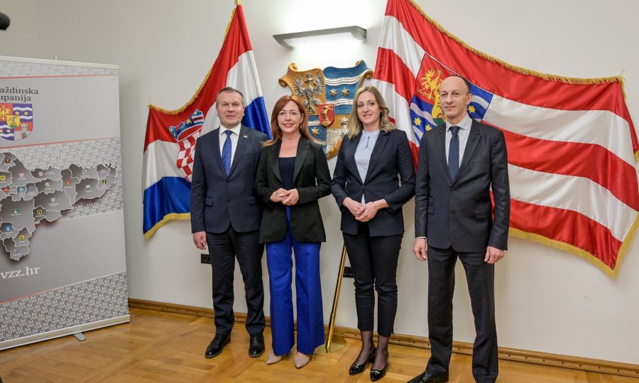 Župan Ličko-senjske županije Ernest Petry u posjeti Varaždinskoj županiji