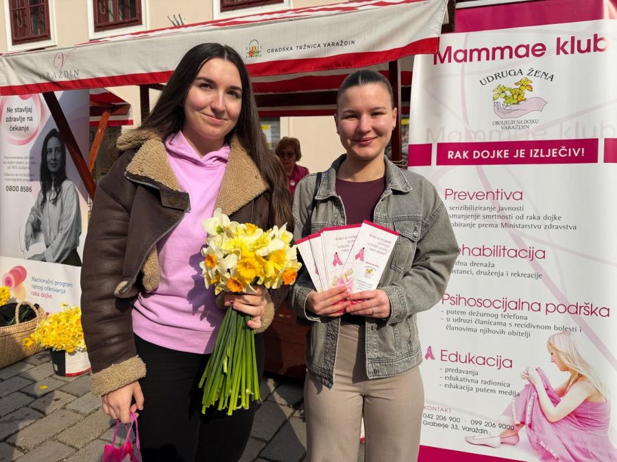 Dan narcisa u Varaždinskoj županiji: 27.000 žena pozvano na mamografski pregled koji spa&scaron;ava život