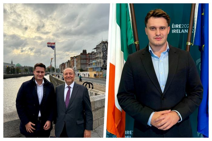 Luka Antončić na konferenciji u Dublinu: &bdquo;Hrvatski Zakon o savjetima mladih istaknut kao primjer dobre prakse&rdquo;